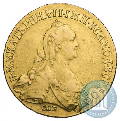 Фото 10 рублей 1776 года СПБ 
