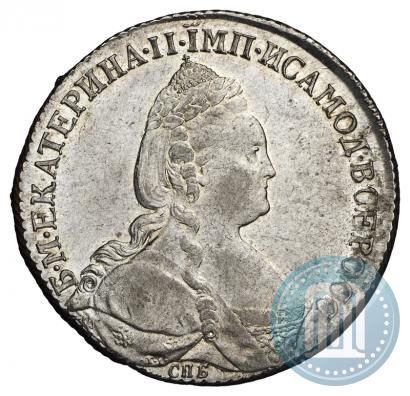 Фото 1 рубль 1783 года СПБ-ИЗ 