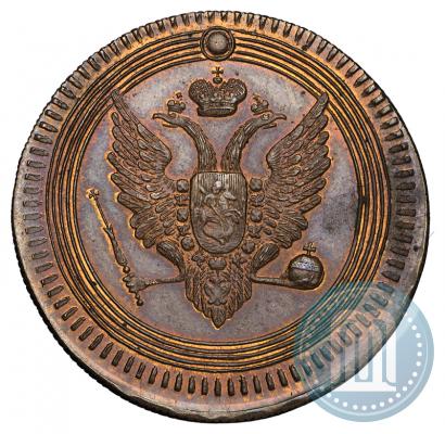 Picture 1 kopeck 1802 year ЕМ 
