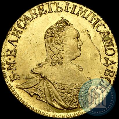 Фото 1 рубль 1758 года  