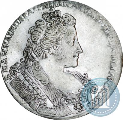 Picture 1 rouble 1733 year  