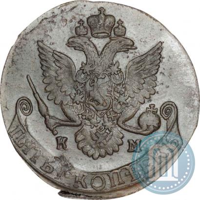Picture 5 kopecks 1788 year КМ 