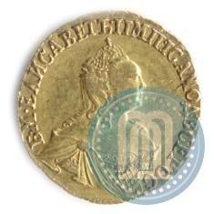 Фото 2 рубля 1756 года  