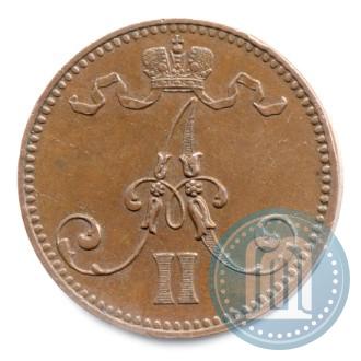 Фото 5 пенни 1866 года  