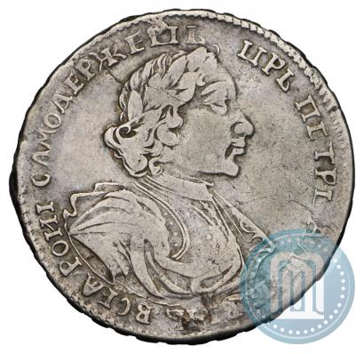 Picture Poltina 1719 year  "Portrait in armour"