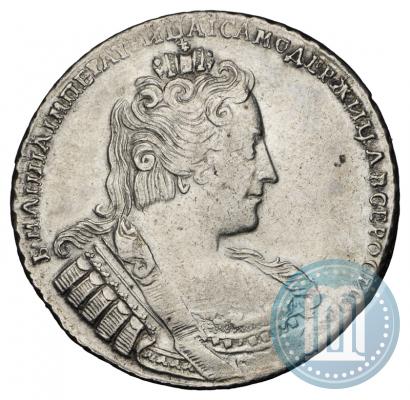 Picture 1 rouble 1733 year  