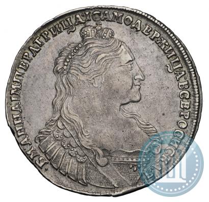 Фото 1 рубль 1737 года  "Тип 1735 года"