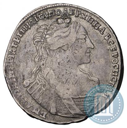 Фото Полтина 1737 года  "Тип 1735 года"