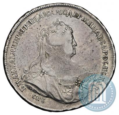 Picture 1 rouble 1740 year СПБ "Petersburg type"