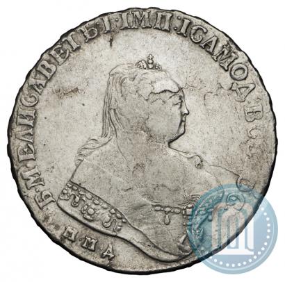 Фото 1 рубль 1746 года ММД 
