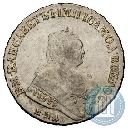 Picture 1 rouble 1751 year ММД 