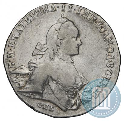 Picture 1 rouble 1762 year СПБ-НК 