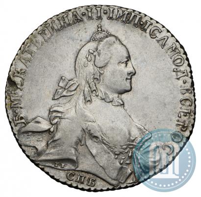 Фото 1 рубль 1764 года СПБ-СА 