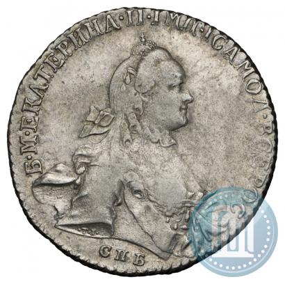 Фото 1 рубль 1764 года СПБ-ЯI 