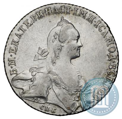 Picture 1 rouble 1766 year СПБ-АШ 