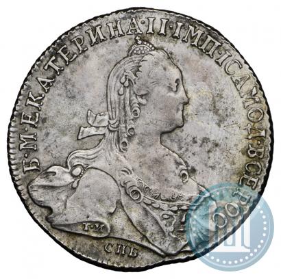 Picture 1 rouble 1774 year СПБ-ФЛ 