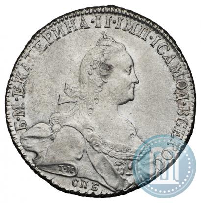 Фото 1 рубль 1776 года СПБ-ЯЧ 