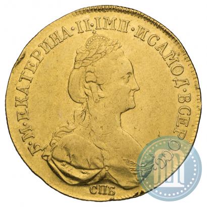 Picture 10 roubles 1780 year СПБ 