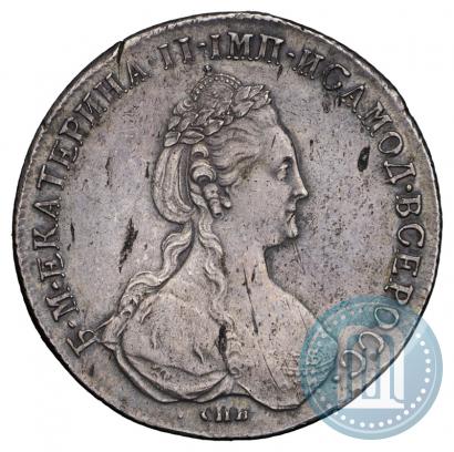 Picture 1 rouble 1780 year СПБ-ИЗ 