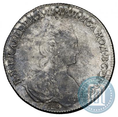 Фото 1 рубль 1782 года СПБ-ИЗ 