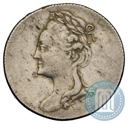 Picture Token Coin 1782 year  "Monument to Peter the Great in Saint-Petersburg"