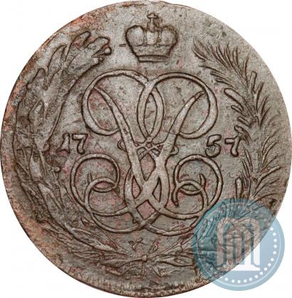 Фото 1 копейка 1757 года  