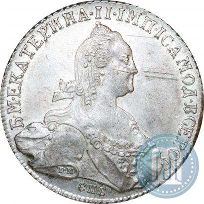 Picture 1 rouble 1774 year СПБ-ФЛ 