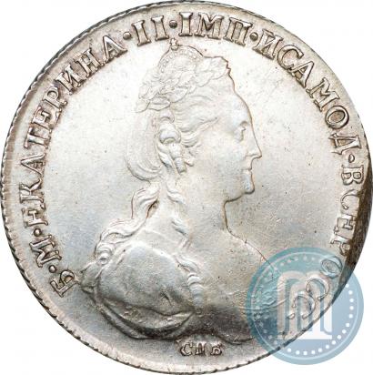 Picture 1 rouble 1782 year СПБ-ИЗ 