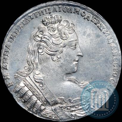 Picture 1 rouble 1733 year  