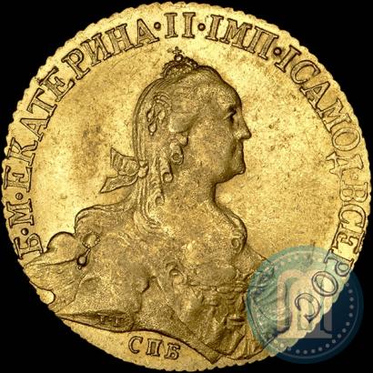Picture 10 roubles 1773 year СПБ 