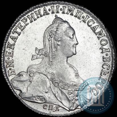 Picture 1 rouble 1774 year СПБ-ФЛ 