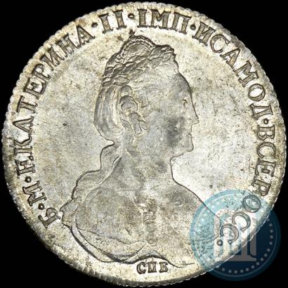 Picture 1 rouble 1782 year СПБ-ИЗ 