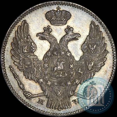 Picture 30 kopecks - 2 złotych 1840 year MW 