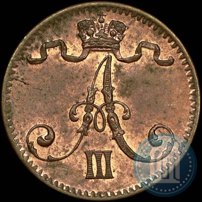Фото 1 пенни 1884 года  