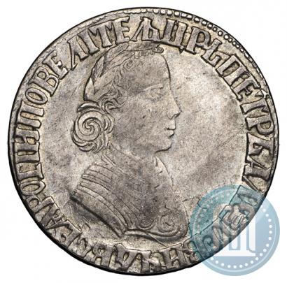 Фото Полтина 1704 года МД "Портрет работы Ф. Алексеева"