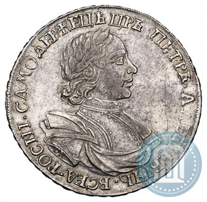 Фото 1 рубль 1718 года OK-L 