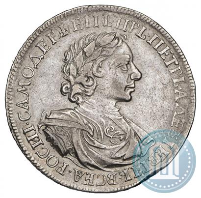Picture 1 rouble 1718 year OK-L 