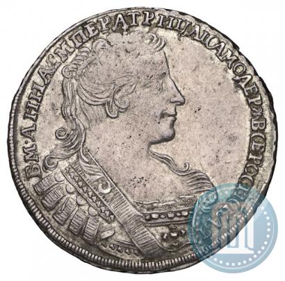 Фото Полтина 1732 года  