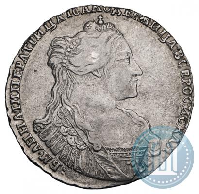 Фото Полтина 1735 года  