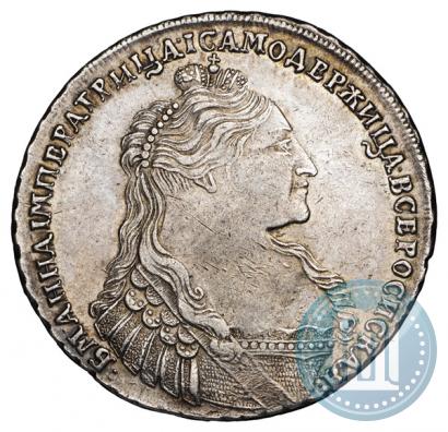 Фото 1 рубль 1736 года  "Тип 1735 года"