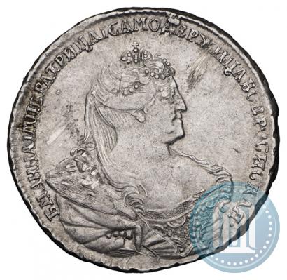 Фото Полтина 1737 года  "Московский тип"