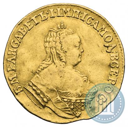 Picture 1 ducat 1751 year  "St. Andrew on the reverse"