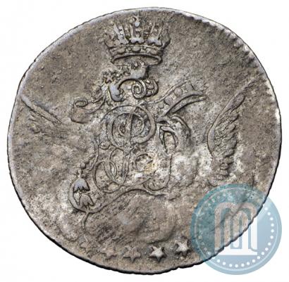 Фото 5 копеек 1755 года СПБ 