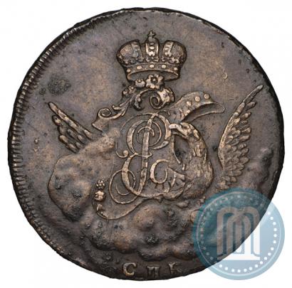 Picture 1 kopeck 1755 year СПБ 