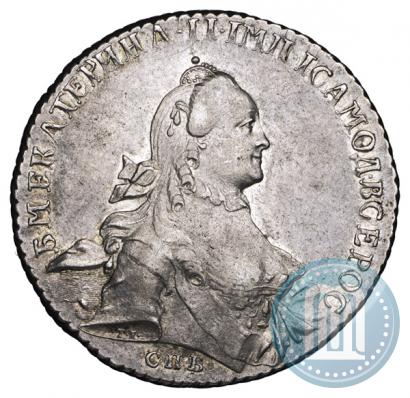 Picture 1 rouble 1764 year СПБ-ЯI 