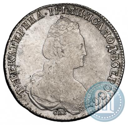 Фото 1 рубль 1782 года СПБ-ИЗ 