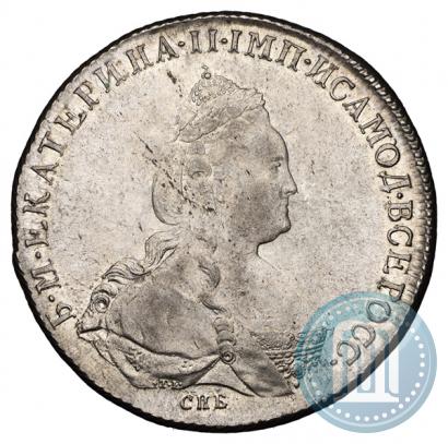Фото 1 рубль 1785 года СПБ-ЯА 