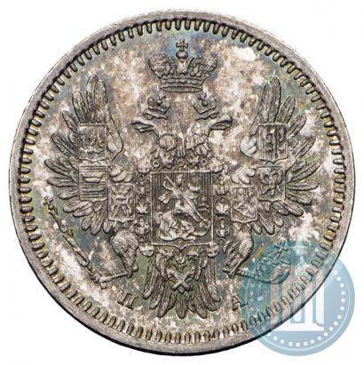 Фото 5 копеек 1851 года СПБ-ПА 