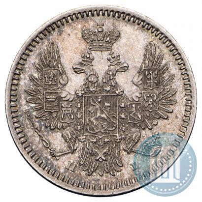 Picture 5 kopecks 1855 year СПБ-HI 