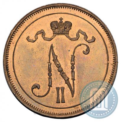 Фото 10 пенни 1916 года  